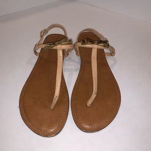 Merona nude sandals